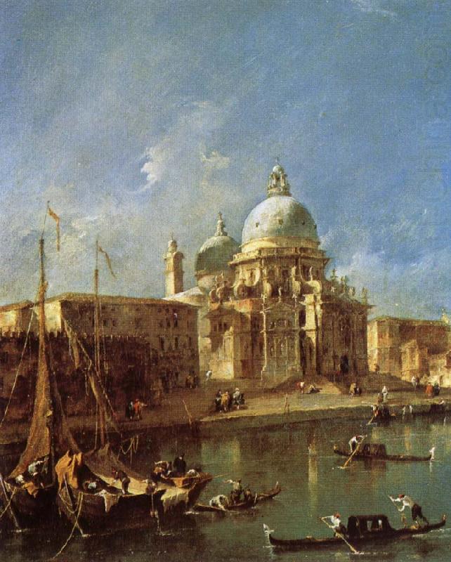 Francesco Guardi Santa Maria della Salute china oil painting image